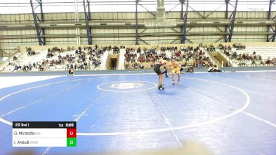 141A Rr Rnd 1 - Daniel Miranda, Asu vs Ismael Ayoub, Nebraska