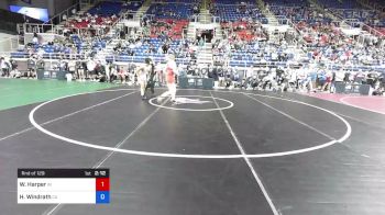 145 lbs Rnd Of 128 - Wesley Harper, Indiana vs Hercules Windrath, California