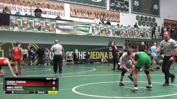 132 lbs Cons. Round 4 - Niko Giatis, Highland (Medina) vs Owen Tarnai, Brunswick