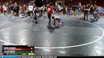 78-84 lbs Round 2 - Matei Bonzer, Pikes Peak Warriors Wrestling vs Caleb Siroky, Olympian Wrestling