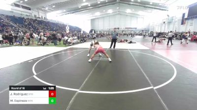 144 lbs Round Of 16 - Jayden Rodriguez, Spring Valley HS vs Mason Espinoza, Impact Wrestling Club