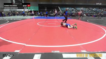 67 lbs 3rd Place - ROMEO PALOMINO, NM Beast vs Bronze Withem Jr, Klamath Prep