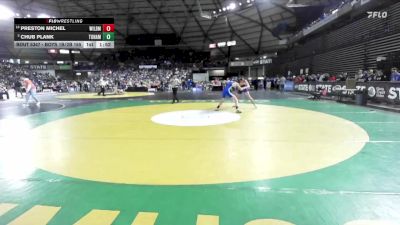 Boys 1B/2B 165 Champ. Round 2 - Preston Michel, Wilbur-Creston vs Chub Plank, Tonasket