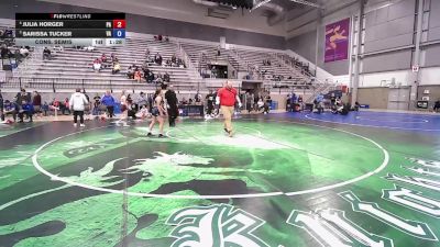 U17 Women - 49 lbs Cons. Semis - Julia Horger, PA vs Sarissa Tucker, VA