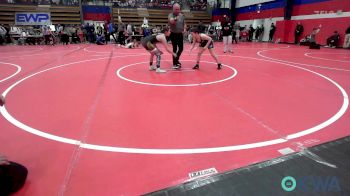 100 lbs Consi Of 8 #2 - Ethan Berry, Team Tulsa Wrestling Club vs Adalyn King, Beggs Youth Wrestling Program