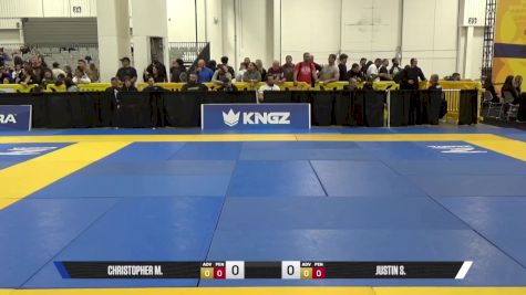 JUSTIN S. vs CHRISTOPHER M. 2025 World IBJJF Jiu-Jitsu No-Gi Championship