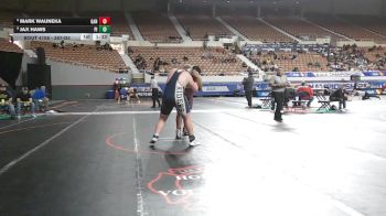 287-D4 Champ. Round 1 - Jax Haws, Pima High School vs Mark Wauneka, Ganado High School