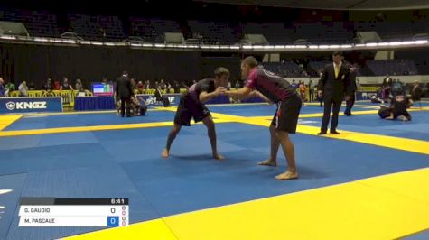 MAX PASCALE vs GABRIEL GAUDIO World IBJJF Jiu-Jitsu No-Gi Championships