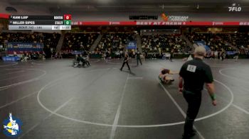 144 lbs Semifinal - Miller Sipes, Staley vs Kam Luif, Lombard (Montini)