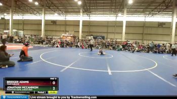 70 lbs Cons. Round 3 - Bridger Adams, Team Sublime vs Jonathan McCammom, Mountain Home Junior High