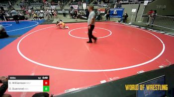 83 lbs Consi Of 8 #2 - Dylan Williamson, Sebolt Wrestling Academy vs Daemen Duemmel, Bonhomme