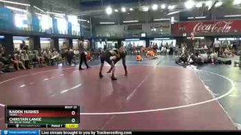 140 lbs Round 6 (8 Team) - Kaiden Hughes, TNWCC vs Chirstain Lange, The Big MF Purge