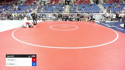 150 lbs Rnd Of 128 - Paul Kelly, CA vs Cole Albert, PA