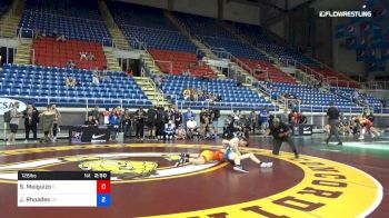 126 lbs Cons 16 #2 - Sebastian Melguizo, Florida vs Jerald Rhoades, New York