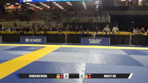 Nikolett Kis vs Heaven Nes Rivera 2025 Pan Jiu Jitsu IBJJF Championship