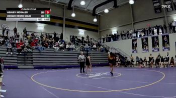 115 lbs 2nd Wrestleback (8 Team) - Ashley Morales, Gainesville vs Unique Resto Solis, Richmond Hill HS