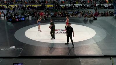 106 lbs Cons 32 #1 - Zoe Long, NY vs Sandy Breeden, MO