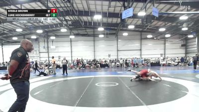 220 lbs Rr Rnd 1 - Steele Brown, MF Army Orange - HSB vs Luke Hockenberry, 4M Power - HSB