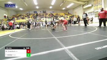 155-A lbs Semifinal - Michael Crawford, Grove vs Tyce Walker, Tulsa Union