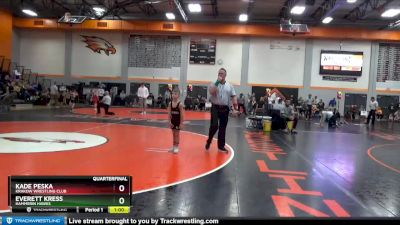 PW-8 lbs Quarterfinal - Kade Peska, Krakow Wrestling Club vs Everett Kress, Hammerin Hawks