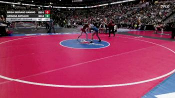 G125-4A Cons. Semi - Arianna Antillon, Mullen Girls vs Brisa Serrano Gamino, Fort Morgan Girls