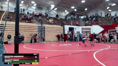 63-68 lbs Quarterfinal - Houston Hargrove, Reitz WC vs Bennett Ernst, Intense WC