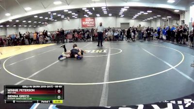 68-69 lbs Round 3 - Winnie Peterson, Red Lion vs Sienna Greco, Ranger Wrestling Club