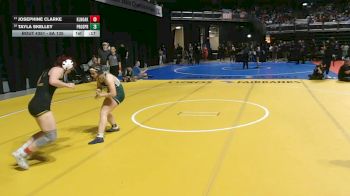 6A 135 lbs Cons. Semi - Josephine Clarke, Klein Oak vs Tayla Skelley, Prosper