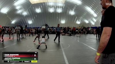 44 lbs Round 5 (10 Team) - Thor Skidmore, Brawler Elite vs Justus Chapman, Foundry WC