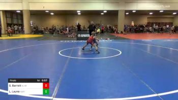 71 lbs Final - Granger Barrett, Alabama vs Lucas Layne, North Brevard Wrestling Association