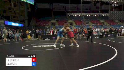 215 lbs Rnd Of 16 - Samuel Murphy, MO vs Layne O'Neil, MI