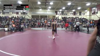 105 lbs Round 2 - Sophia Calpito, Charles City vs Maisie Martinez, Iowa City Liberty