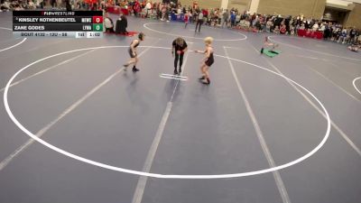 12U - 67 lbs Quarters - Caleb Spaude, Rogers Area Youth Wrestling Club vs Waylon Norris, Summit Wrestling Academy