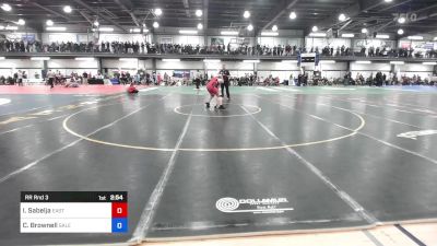 187-BLACK lbs Rr Rnd 3 - Isabelle Sabelja, Eastchester/Ursuline vs Chevelle Brownell, Salem-Cambridge