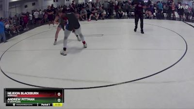 168 lbs Cons. Round 2 - Andrew Pittman, GI Grapplers vs Nejeion Blackburn, Nebraska