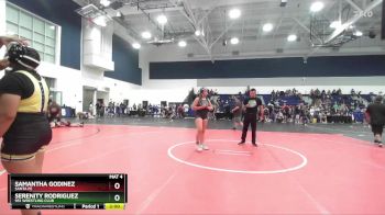 155 lbs Round 3 - Samantha Godinez, Santa Fe vs Serenity Rodriguez, 951 Wrestling Club