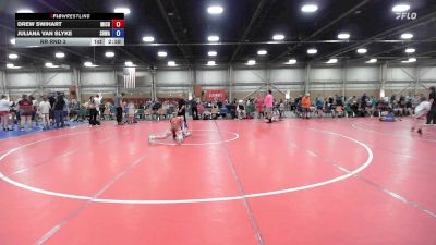 63 kg Rr Rnd 3 - Drew Swihart, Michigan Wrestling Academy - GHSE vs Juliana Van Slyke, South Hills Wrestling Academy - GHSE