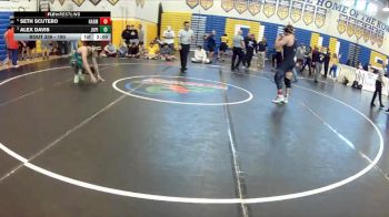 190 lbs Semifinal - Seth Scutero, Harmony vs Alex Davis, Jupiter