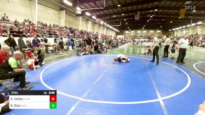 57 lbs Quarterfinal - Jace Kop, Montezuma Cortez WC vs Joshua Gustafson, New Mexico Outlaws