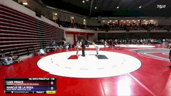 138 lbs Champ. Round 2 - Luke Prince, Threestyle Wrestling Of Oklahoma vs Marcus De La Rosa, Team Worx Wrestling Club