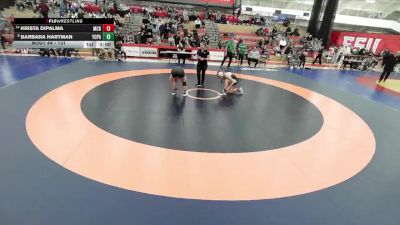 131 lbs Cons. Round 1 - Krista DiPalma, McDaniel vs Barbara Hartman, York