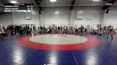 80 lbs Rr Rnd 3 - Maverick Koran, Alpha Elite ES vs Bentley Melson, Backyard Brawlers Black ES