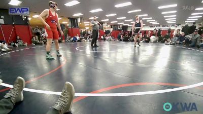 180 lbs Rr Rnd 2 - Thomas Overstake, TopGuns 15U vs Bladden Pappan, Ponca City