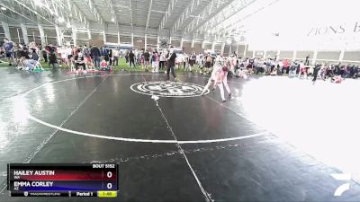 130 lbs Cons. Semi - Hailey Austin, WA vs Emma Corley, AZ