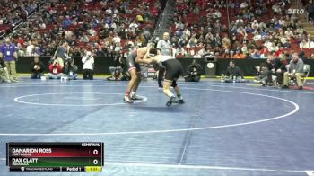 3A-175 lbs Semifinal - Dax Clatt, Indianola vs Damarion Ross, Fort Dodge