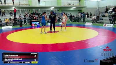 54kg Round 5 - Emma Tritton, Tritton Performance WC vs Samara Dhanesar, Riverdale WC