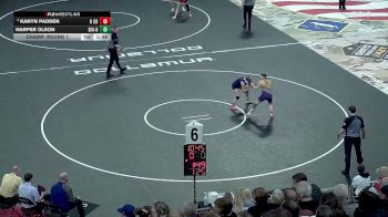 125 lbs Champ. Round 1 - Kanyn Padden, Harding County vs Harper Olson, Beresford/Alcester-Hudson