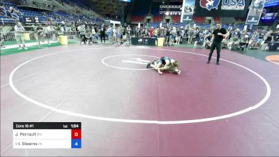 106 lbs Cons 16 #1 - Judah Perrault, MN vs Ian Stearns, PA