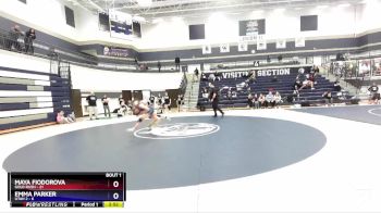 125 lbs Round 1 (4 Team) - Maya Fiodorova, Gold Rush vs Emma Parker, Utah 2