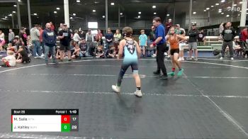 84 lbs Round 7 (8 Team) - Jack Kahley, Buffalo Valley WC vs Michael Saile, Attack Mat Club